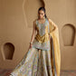 MUSTARD PATCH SILK KURTA GARARA SET