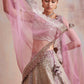 Dual coloured Lehenga Set in Plum Rose