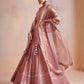 Old Rose Slub Lehenga Set
