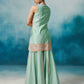 Aqua Kurta Garara Set